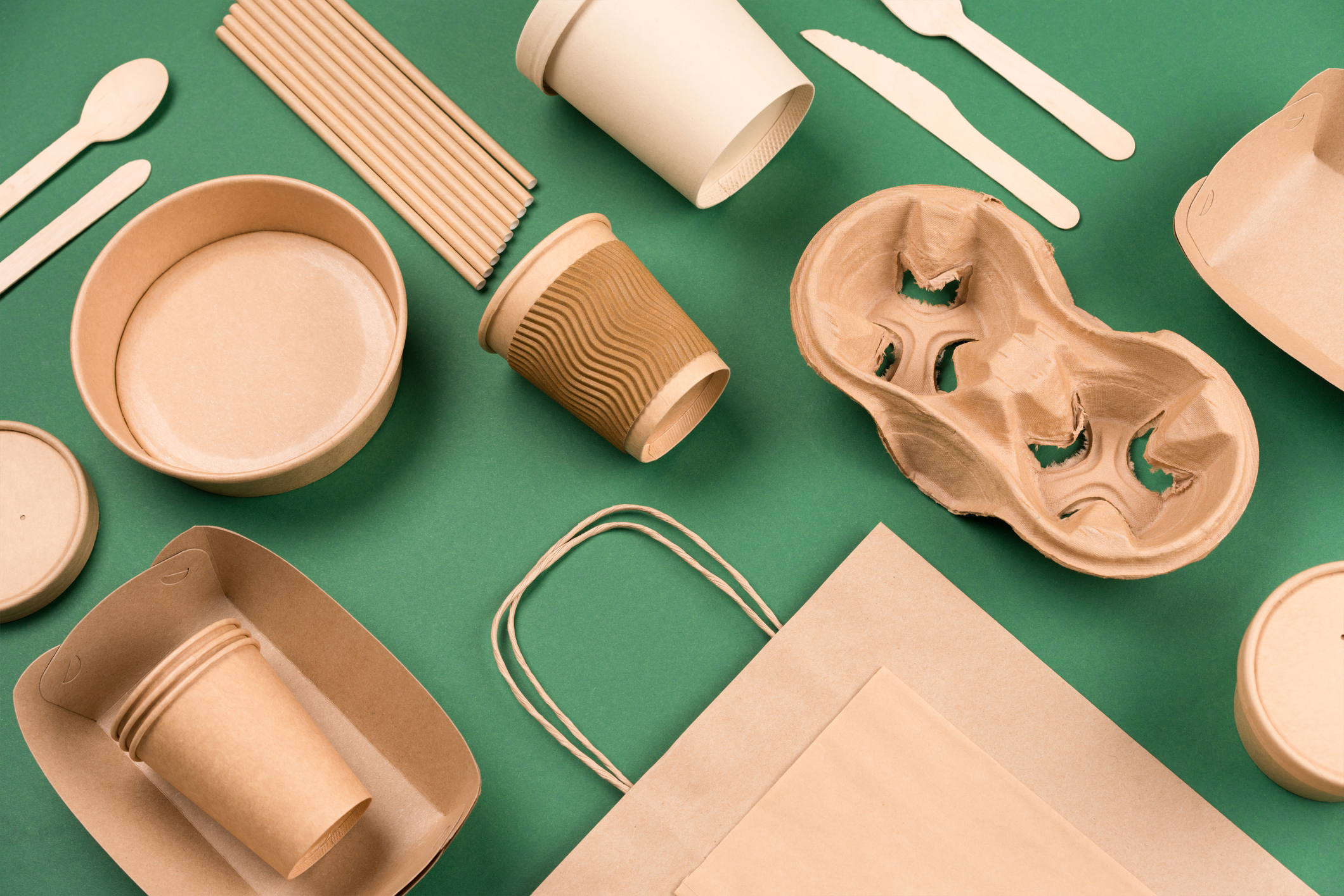 Paper to-go products