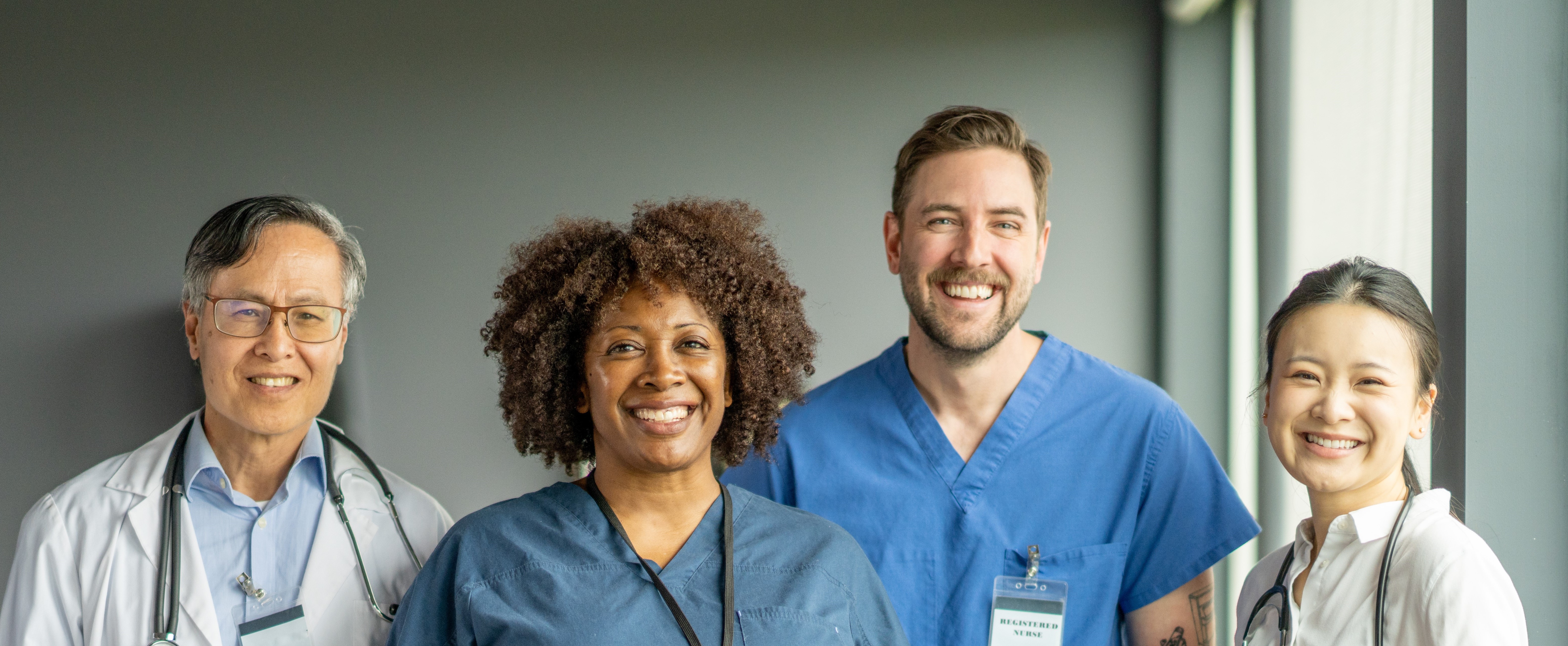 Smiling Hospital Staff