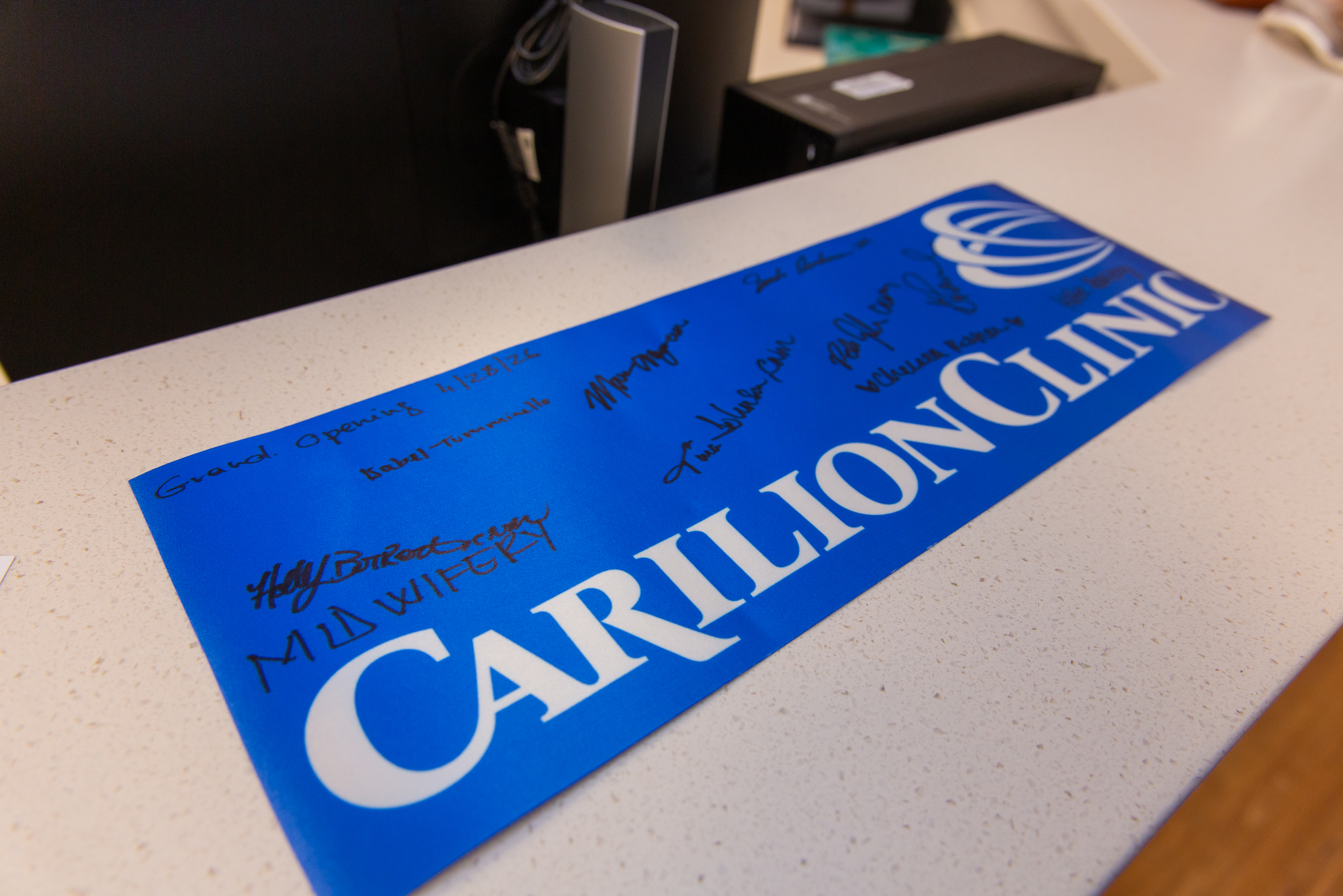 Ribbon cutting event for Carilion's first dedicated midwifery practice