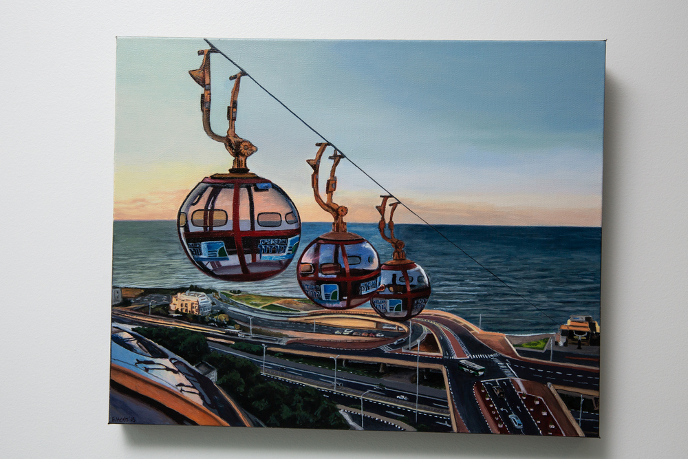 "Twilight Over the Mediterranean" by Eve Heletz