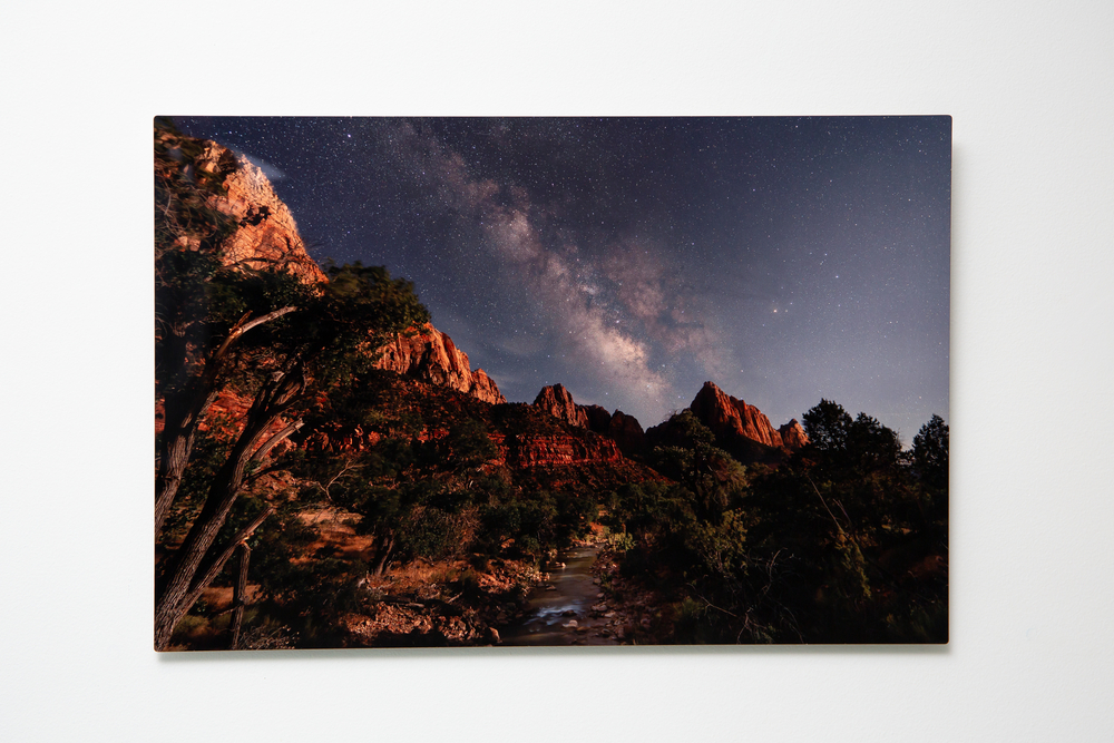 "Milky Way Over the Watchman – Zion National Park, Utah" by Tananchai Lucktong