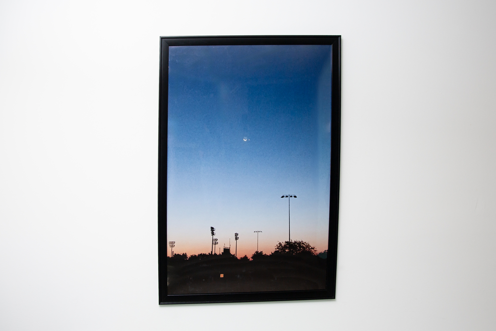 "Moon & Venus – Twilight 6:30 A.M.: A New Day, Salem, VA" by Curtis Pettus