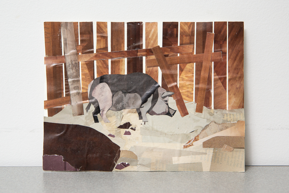 "Cornface Collage" by Signe Overby