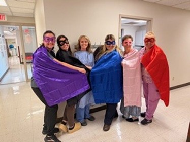 Carilion Family Medicine - Hillsville superheroes
