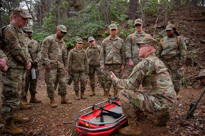 Mobile stretchers known as Stokes litters are important in remote rescues.