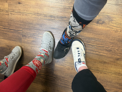 Carilion Family Medicine - Wytheville wacky socks