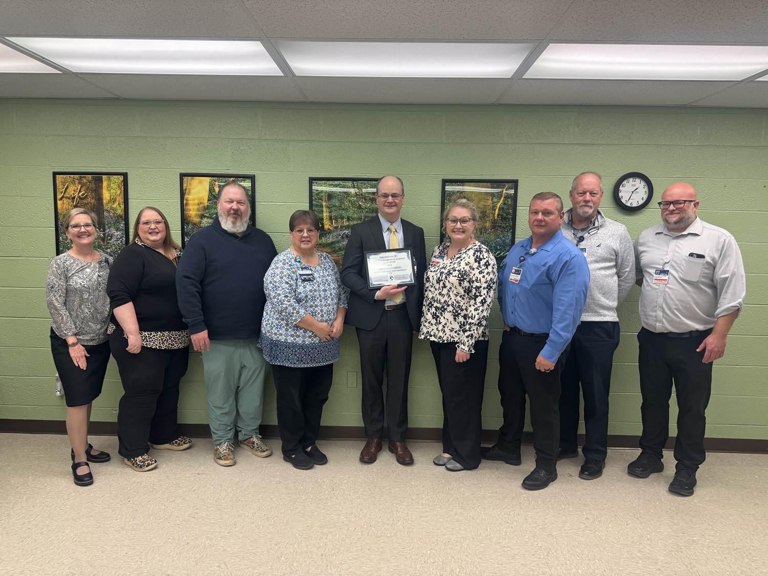 The Contrast Agent Waste Reduction project team