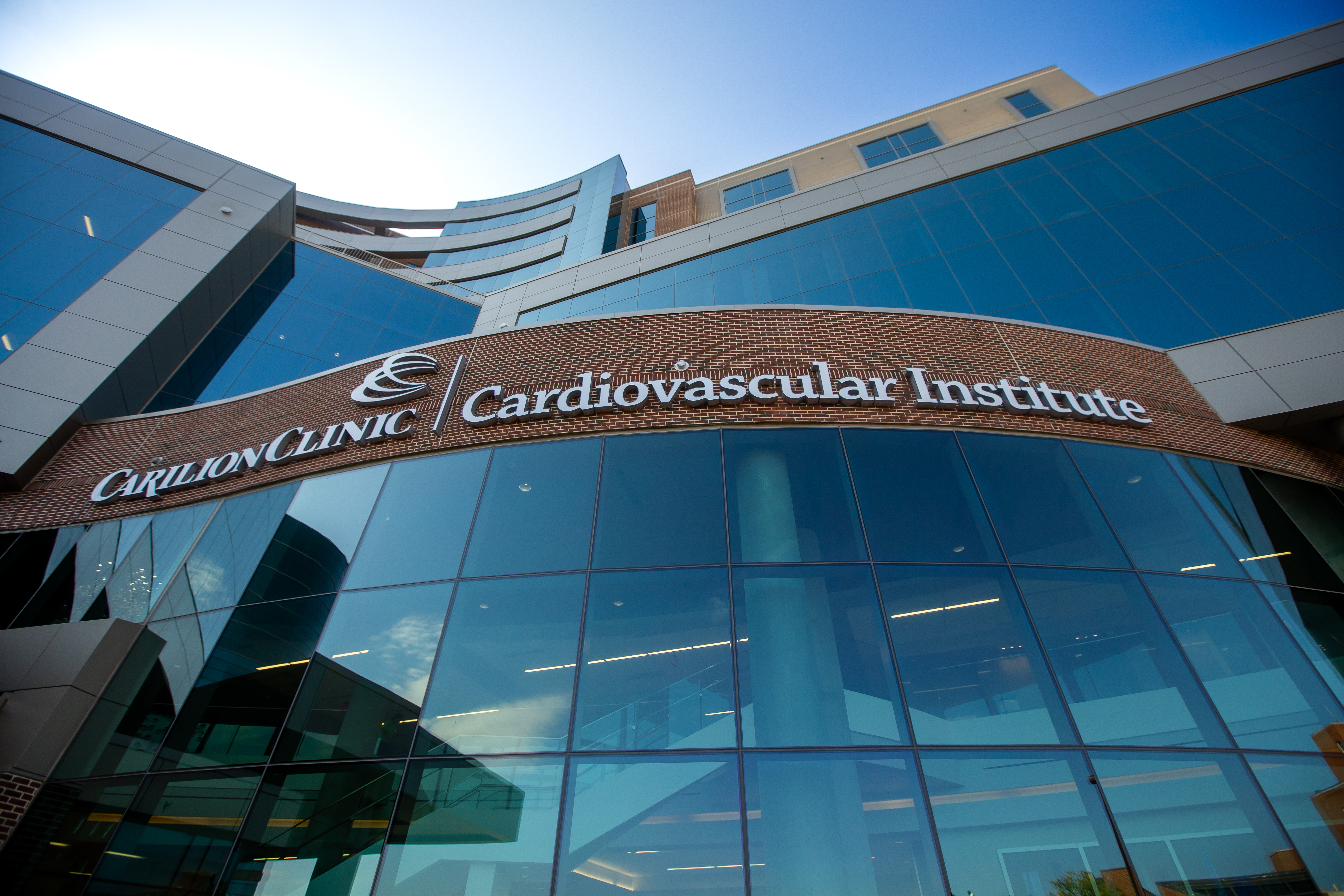 Exterior of the Carilion Clinic Cardiovascular Institute.