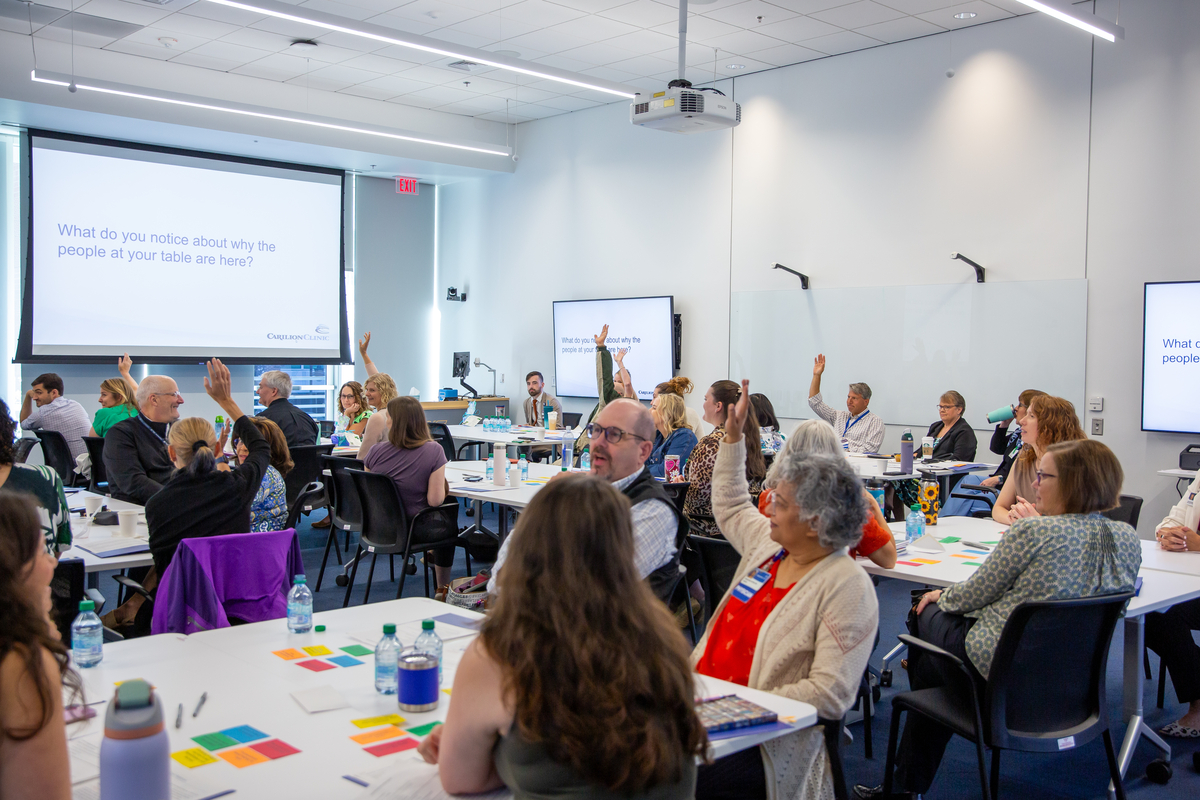Well-Being Summit attendees