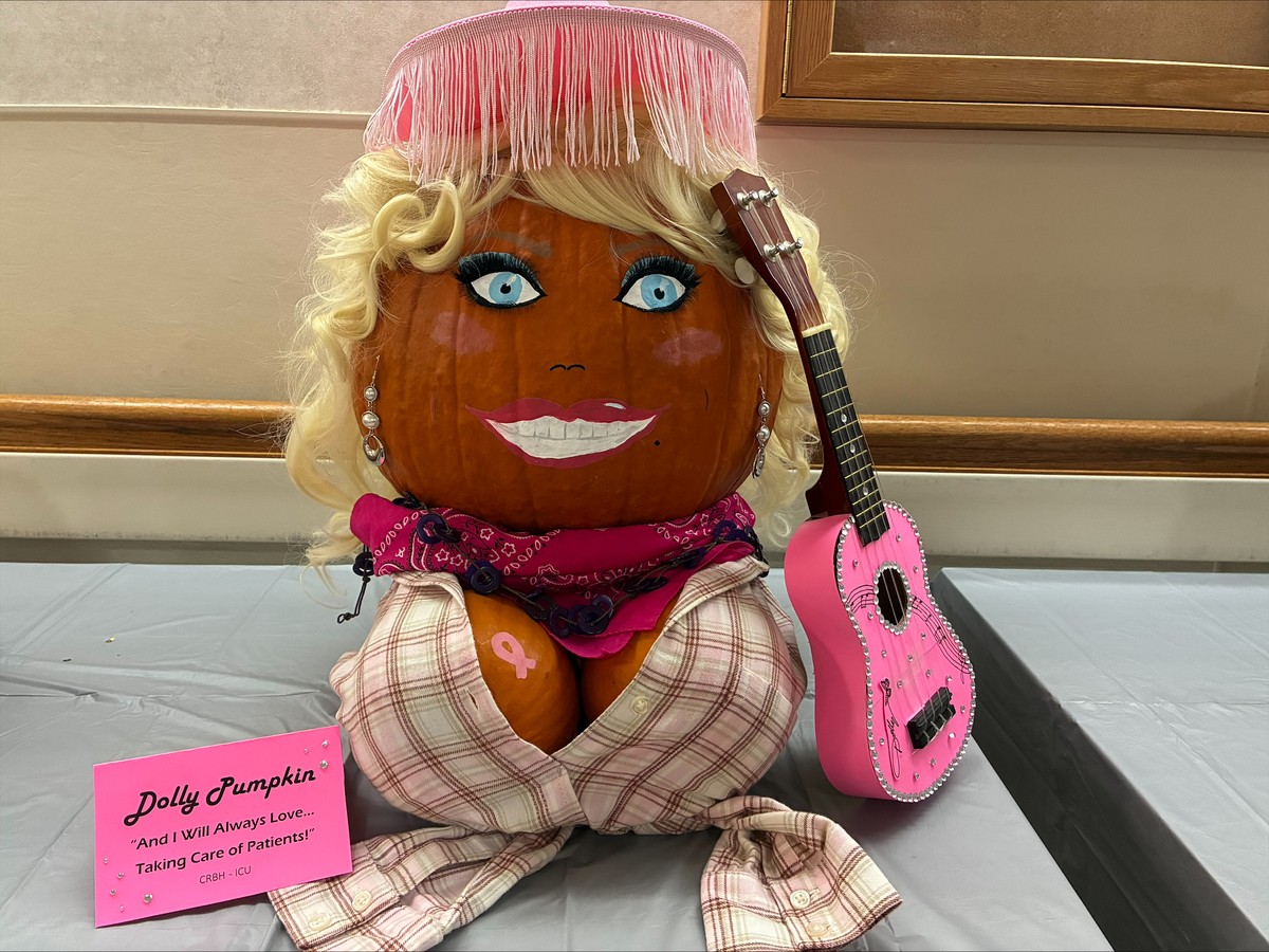 CRBH 1st Place: CRBH ICU "Dolly Pumpkin"
