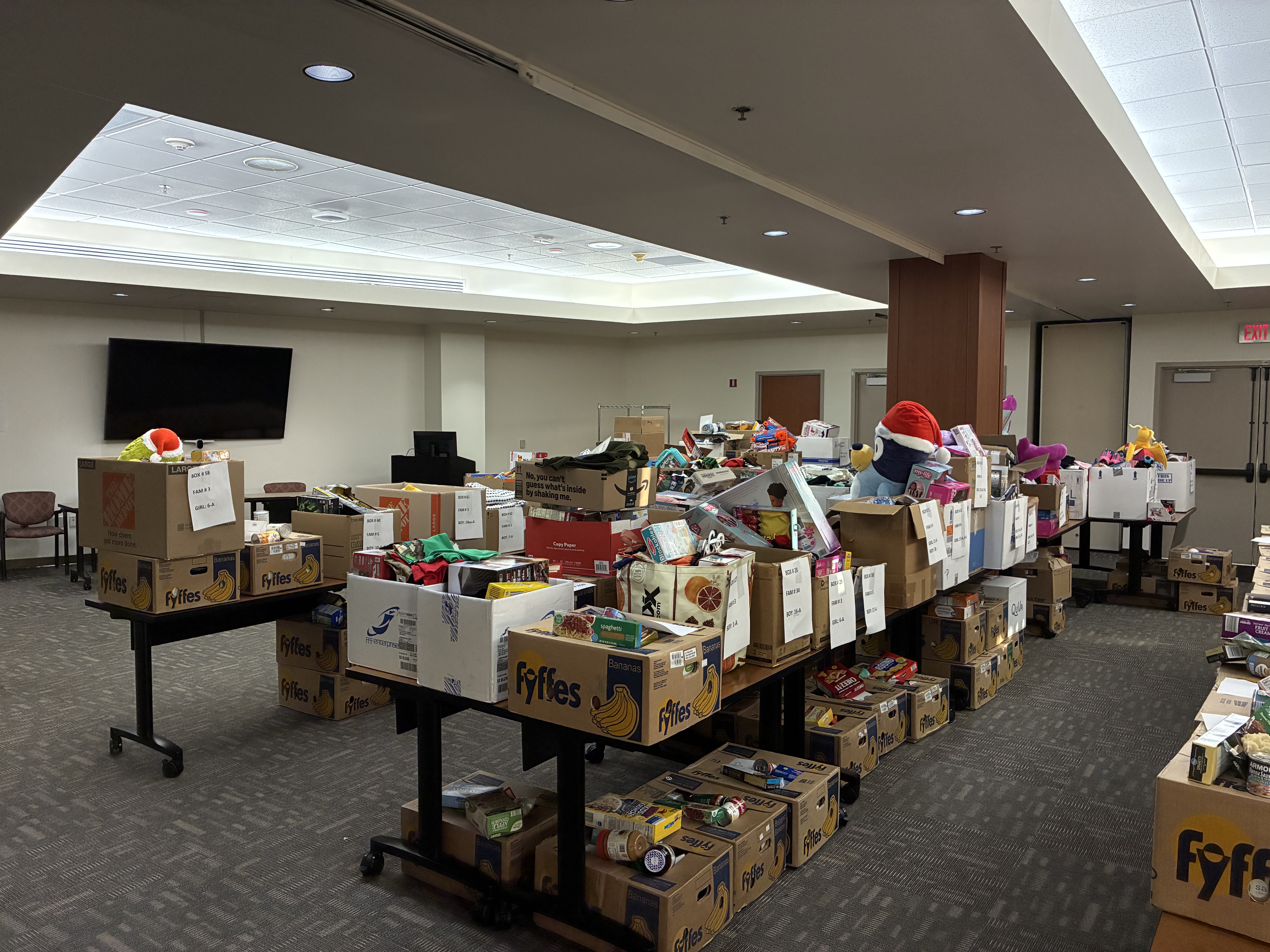Donations from previous years