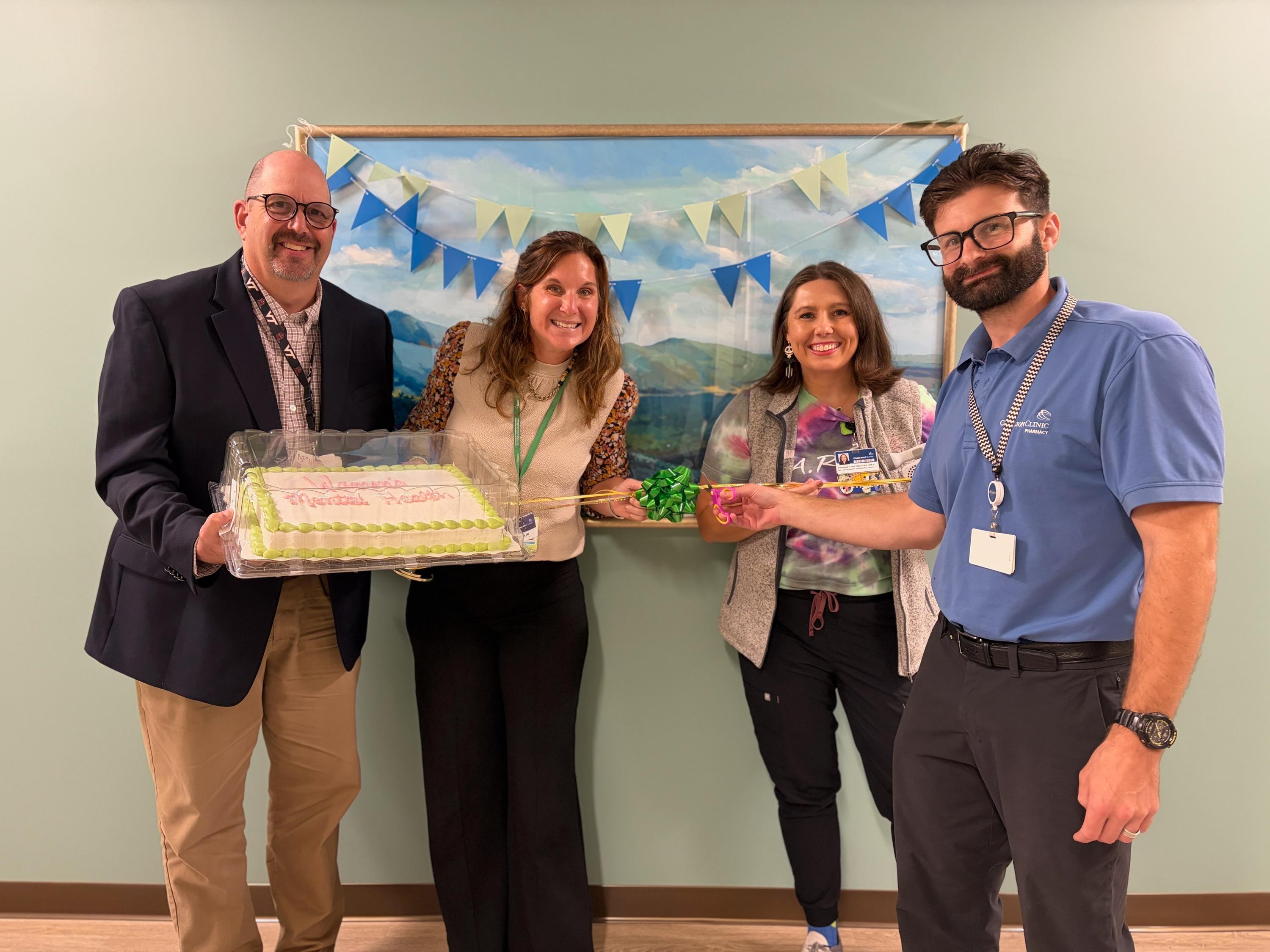 Celebrating the opening of this new clinic