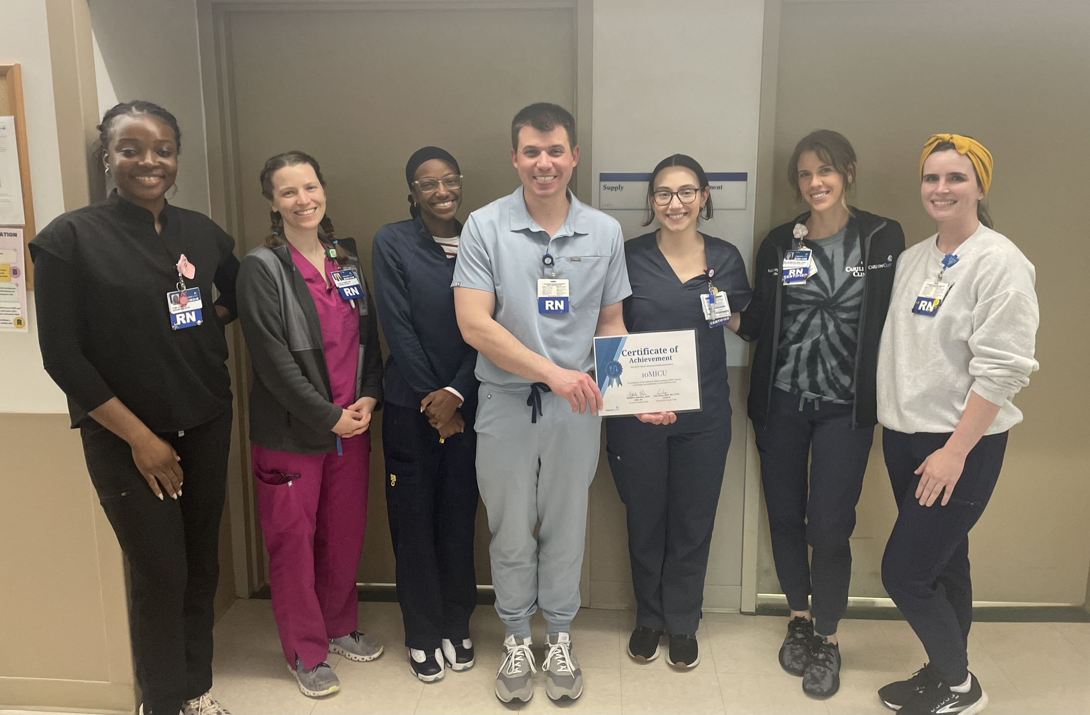 10 Mountain ICU celebrates CLABSI free for more than four years!