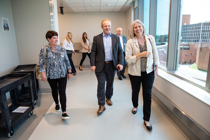 Steve Arner visits the new Crystal Spring Tower
