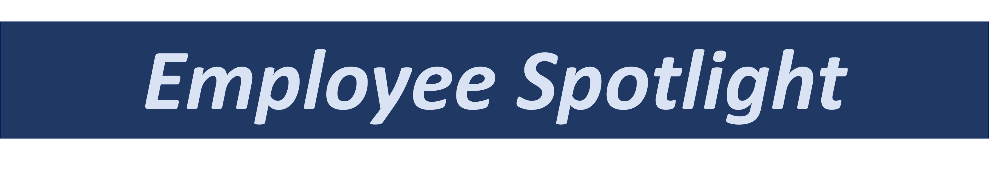 Employee Spotlight