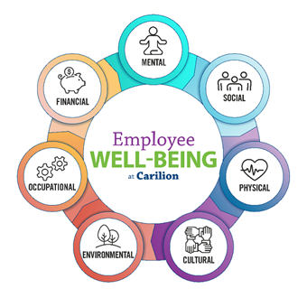 employee well-being wheel