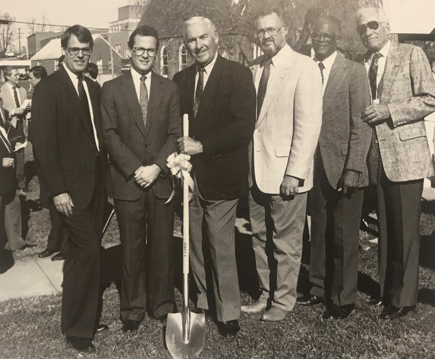 breaking ground