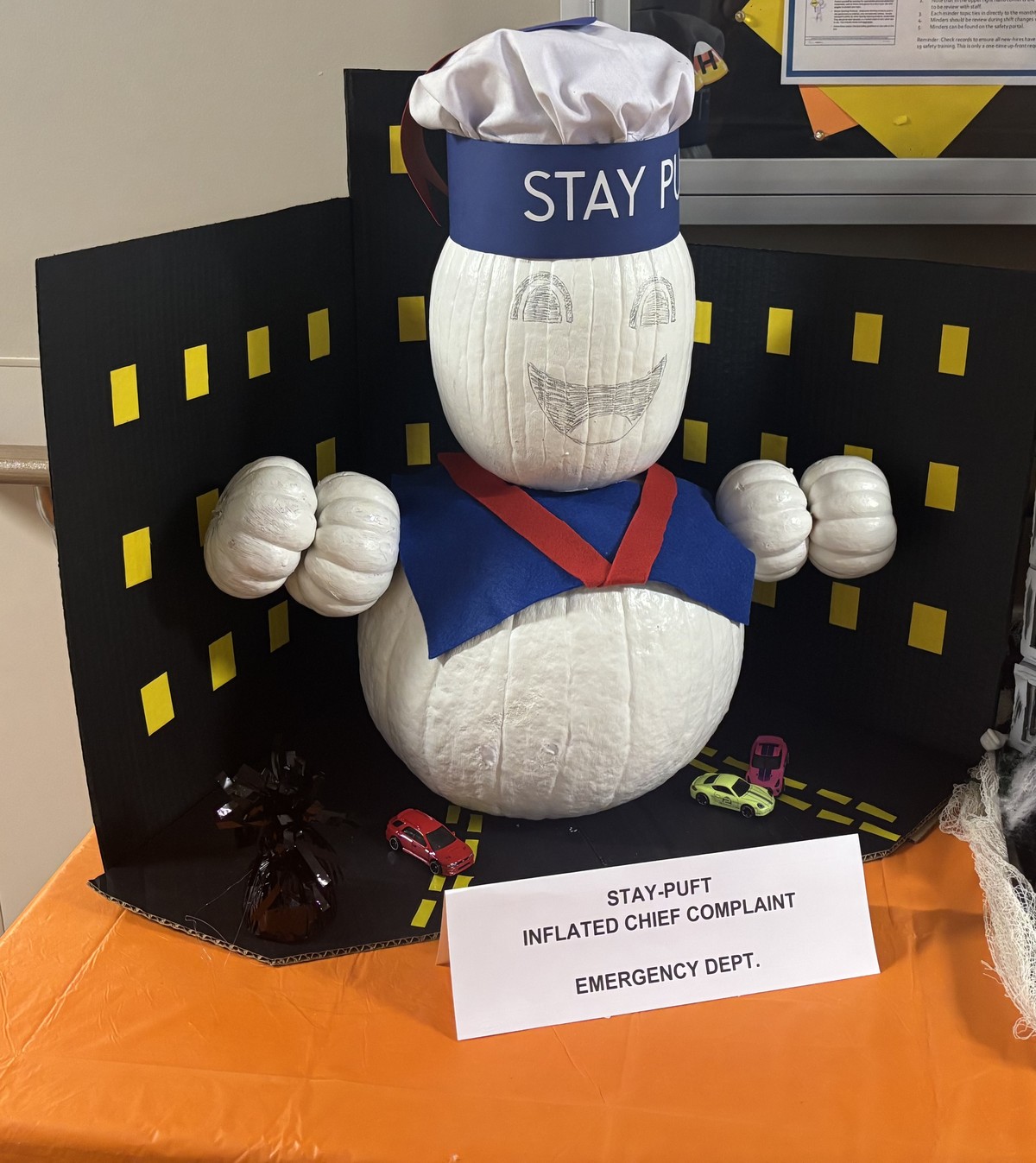 stay-puft pumpkin