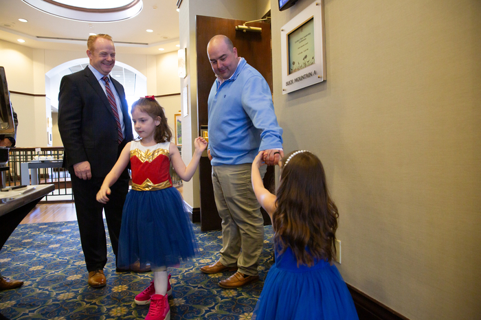 Steve Arner and family of Aubrey Scaletta