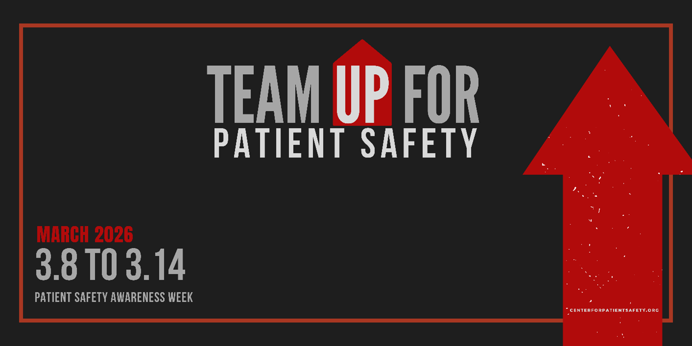 Patient Safety Awareness Week banner