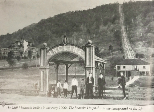 hospital and mountain