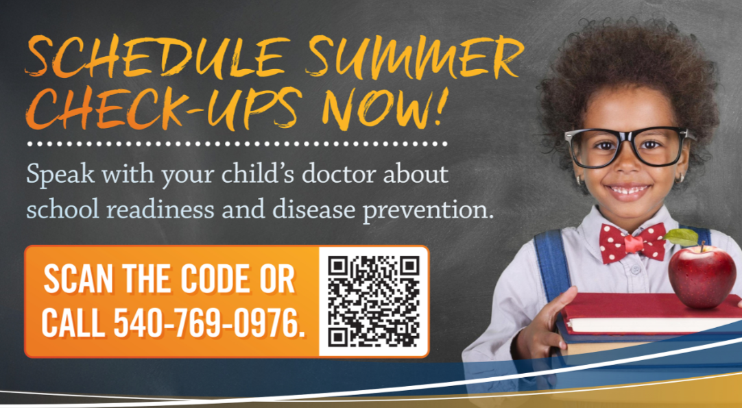 Back to school check-ups reminder