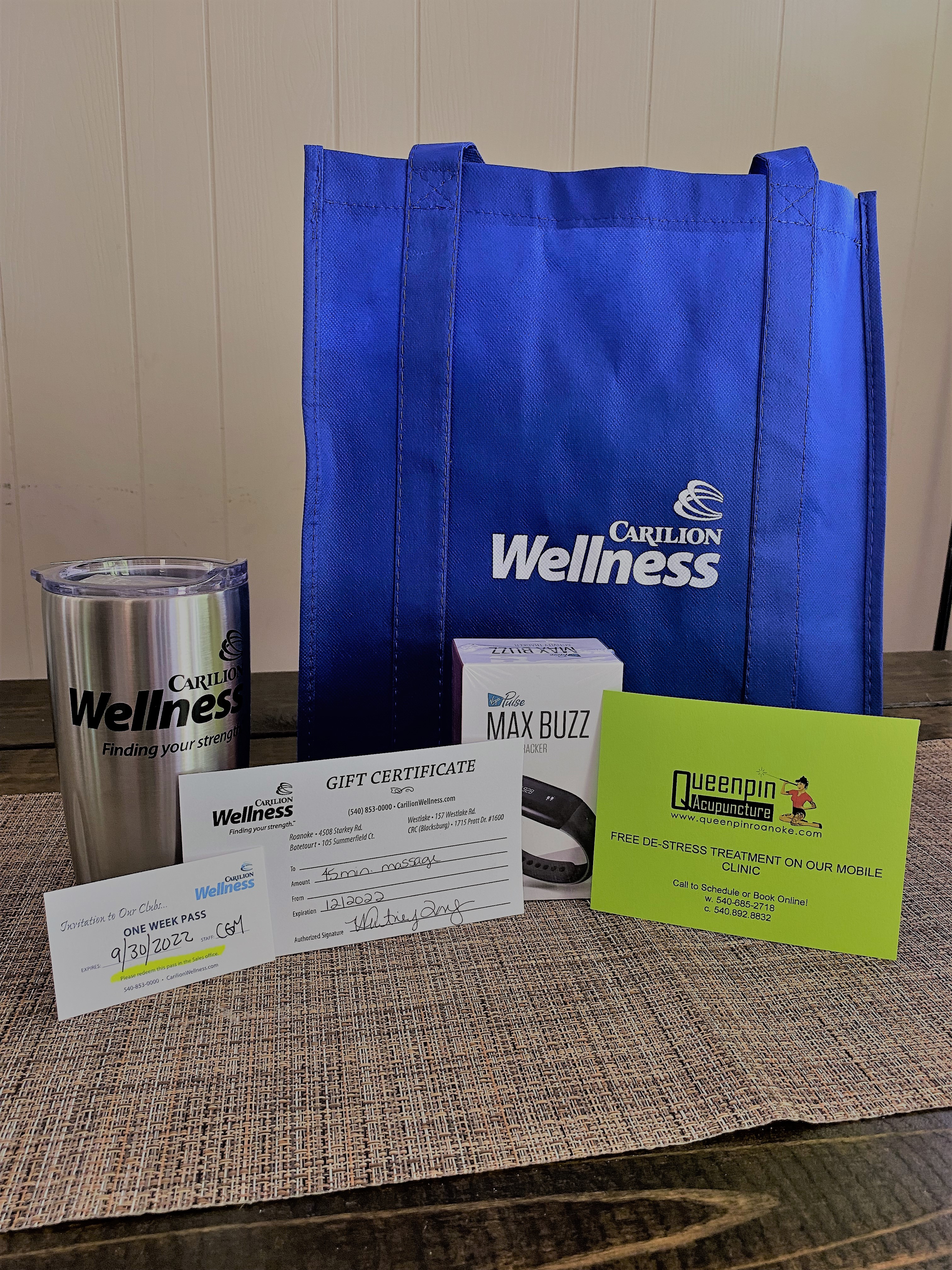 Well-being week giveaways