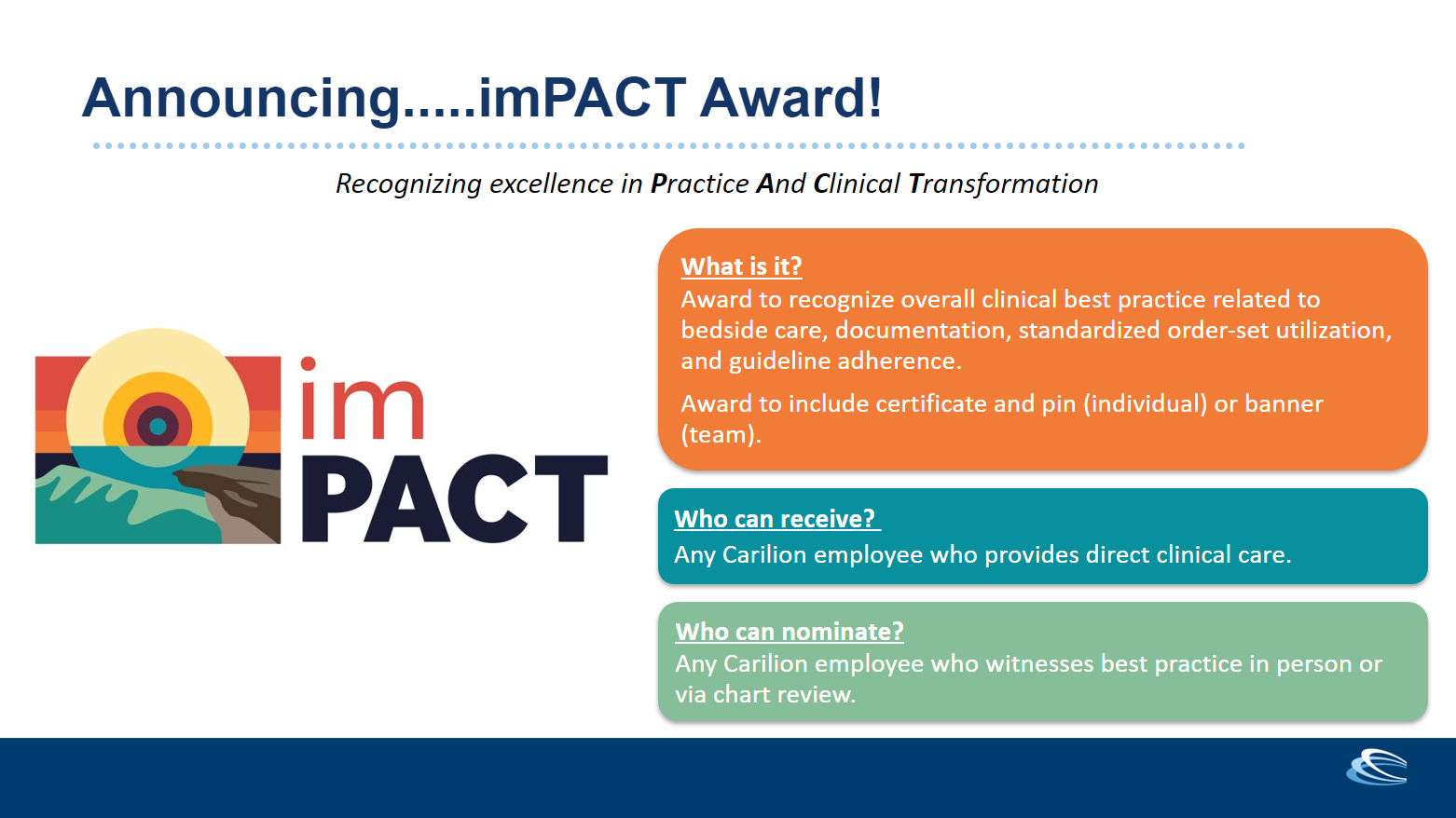 imPACT Award