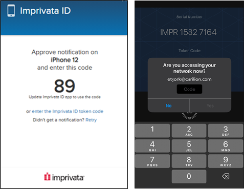 Imprivata screenshot