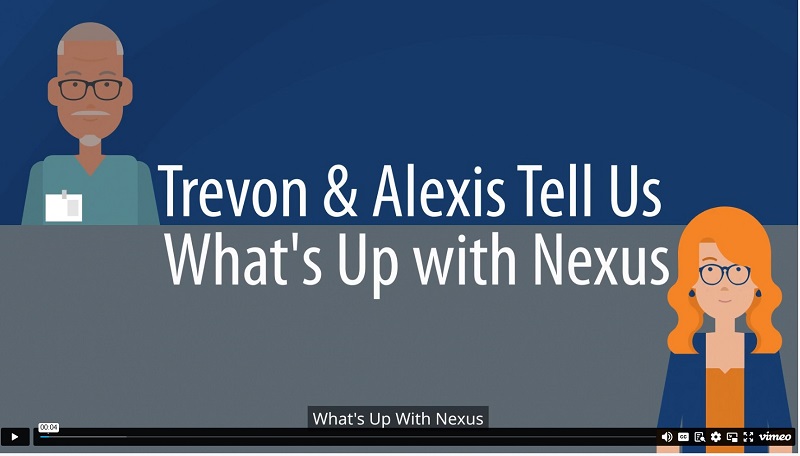 Screenshot of Nexus video