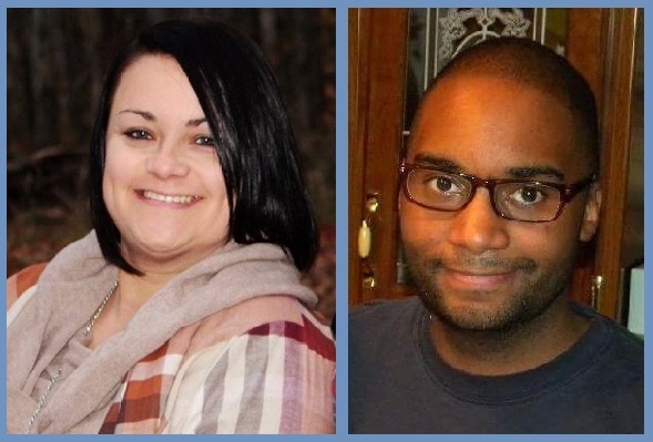 Patient safety specialists Erika Hamilton and Greg Brown
