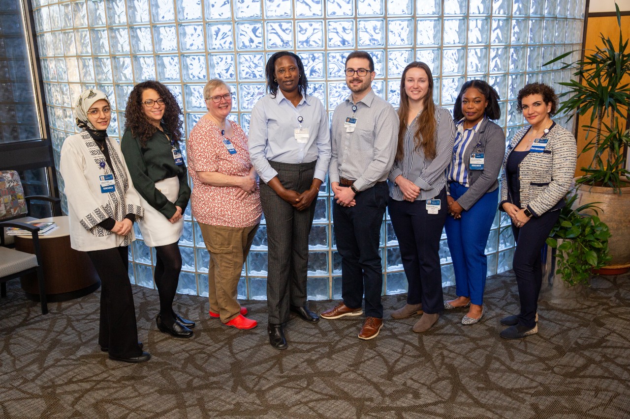 Some of our Inpatient Research Team members at CRMH