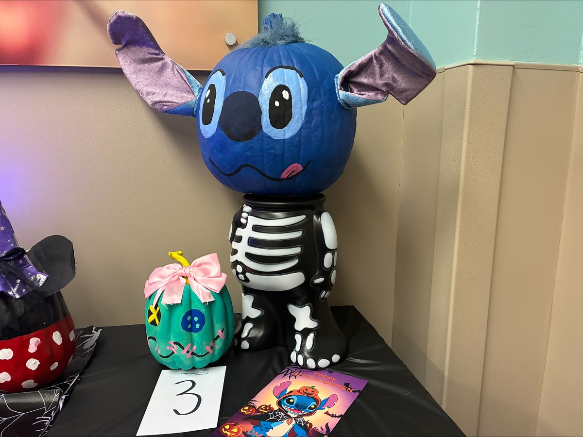 stitch pumpkin