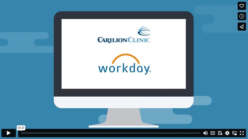 screenshot of workday sneak peek video