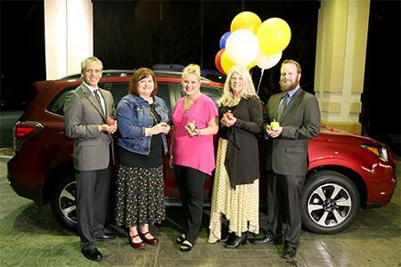 Golden and Green Apple Award recipients.