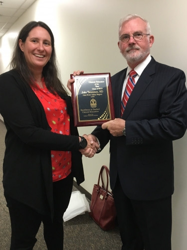 John Tamminen wins an award