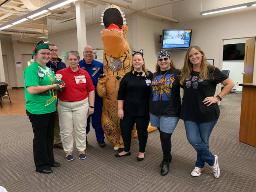 Some of the CTaC staff with Director Laurie Fuchs