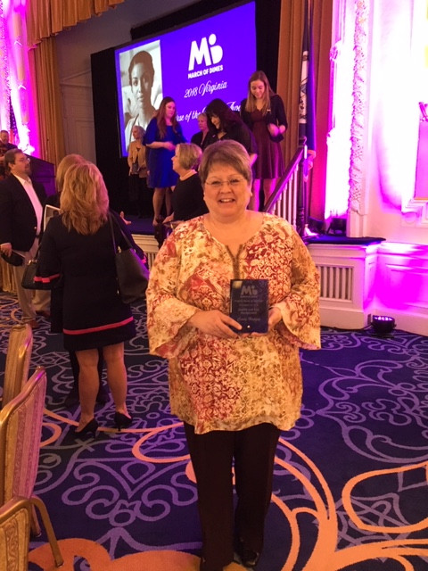 Cindy Hodges, 2018 March of Dimes Nurse of the Year - Quality and Risk Management