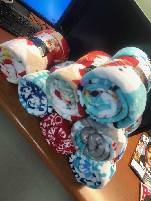 Fleece blankets 