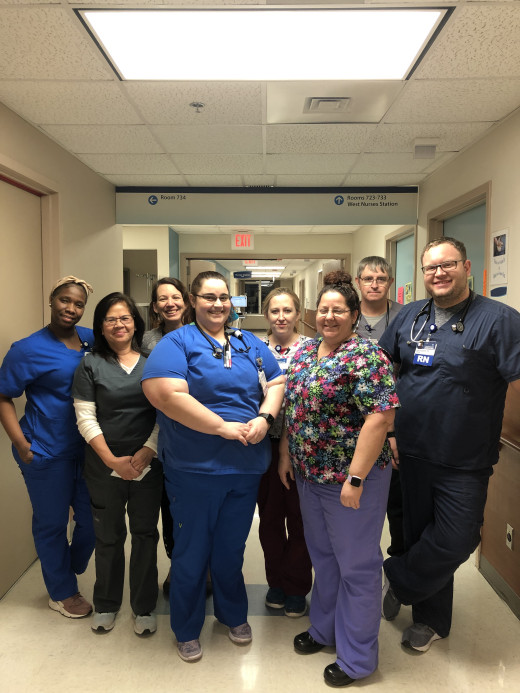 Inpatient Rehabilitation at CRCH night shift team