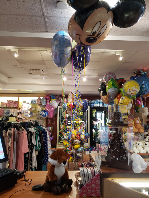 GIFTS PUCHASED BY EMPLOYEE FOR A GUEST TO GIVE TO THEIR LOVED ONE 