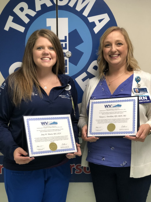 Amy Moore, RN and Tanya Trevilian, RN