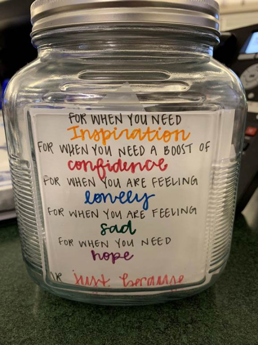 Inspiration jar