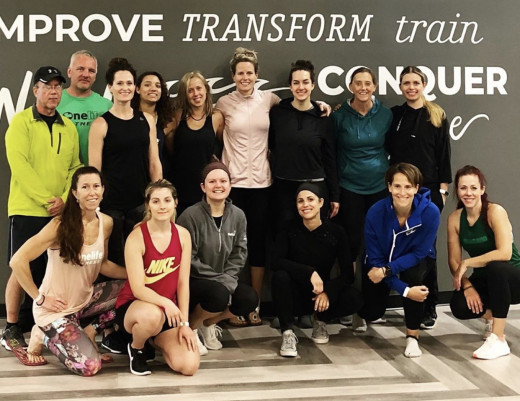 Carilion Wellness instructors at RPM training!