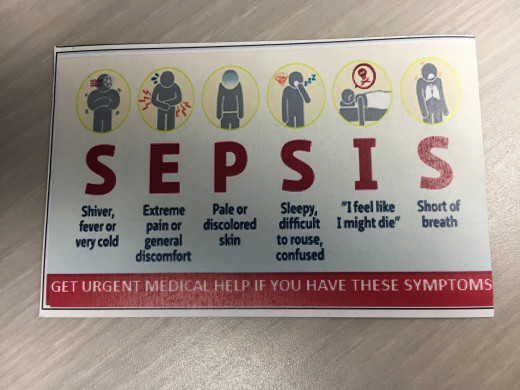 sepsis symptom magnet
