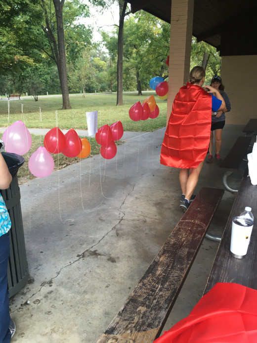 lots of balloons! 