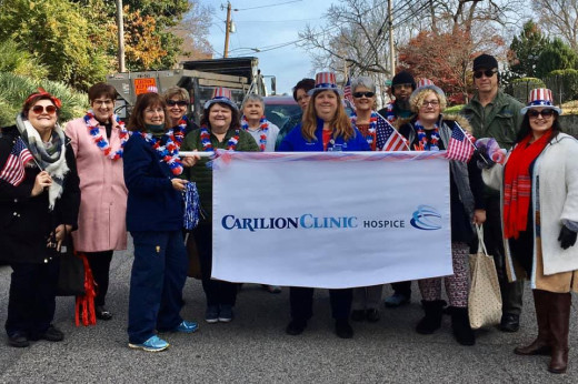 Hospice Team at Veterans Day Parade