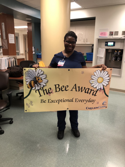 October Bee Award Winner Ty'ieshia Fluellen