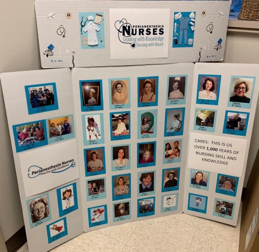 Cares Poster of staff 
