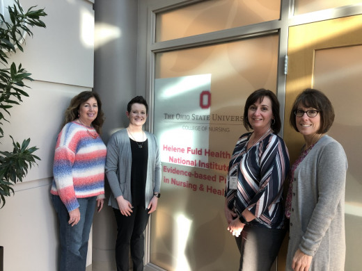 Kim Carter, Desiree Beasley, Chris Monk, and Laura Reiter participate in Fuld Immersion